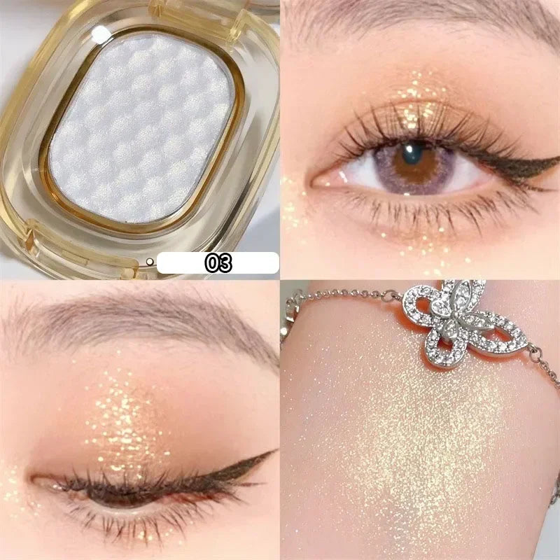 High Light Eyeshadow Makeup Palette Chameleon Gradient Color Gliter for Eyes Brighten Face Shimmer Eyeshadow Makeup Pigments Qme style2-03