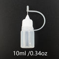 Plastic squeezable bottles, dropper bottles, ink bottles, glue bottles, dispensers, colored bottles, squeeze-fill bottles Qme 1pc 10ml 0.34oz