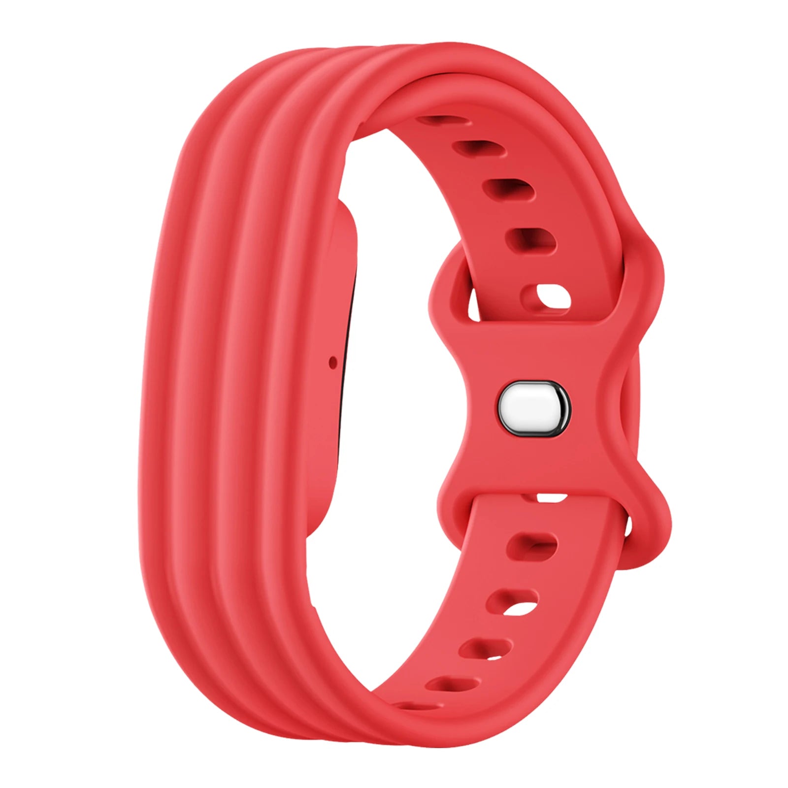 Silicone Sport Band For Google Fitbit Air Outdoor Armor Sports Strap Adjustable Buckle Replacement Straps for Everyday Wear Qme Large B