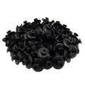 50pcs Universal Type Car Snapback, Interior Plate Trunk Plastic Expanding Screw Nail Fender Leaf Plate Snapback Qme 50pcs