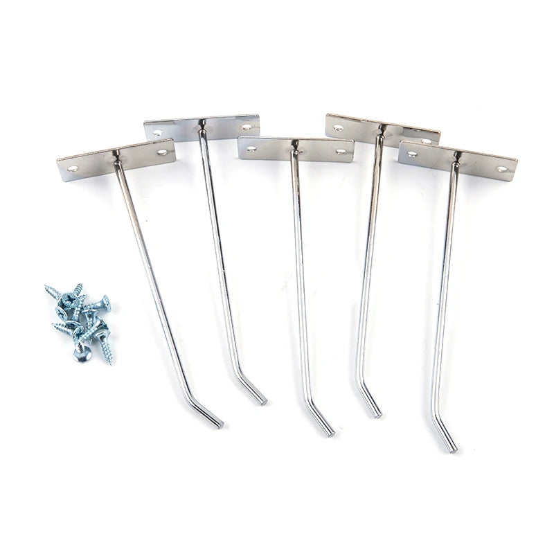 Lot Hole Board Hook Steel Oblique Hanger Hardware Tool Hammer Pliers Qme 15cm