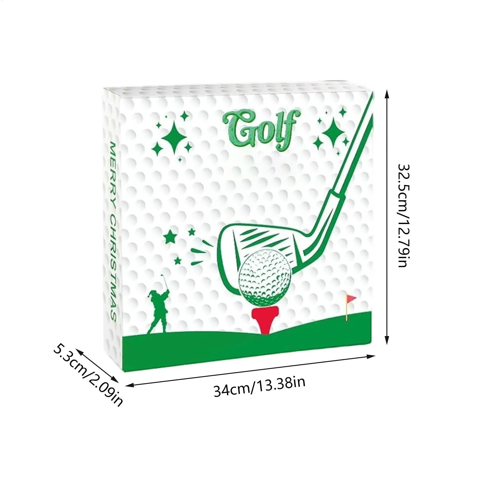 Golf Countdown Calendar 24-Days Golfing Accessories 2025 Advent Qme