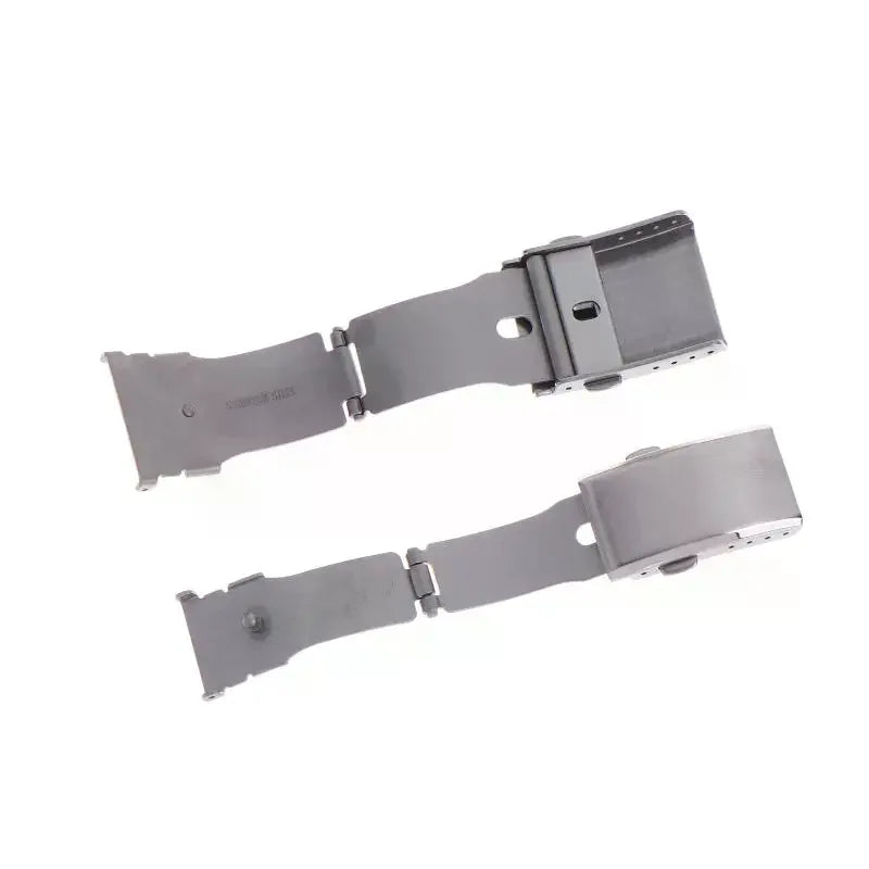 16 18 20 Stainless Steel Brushed Folding Safety Buckle Double Lock Qme