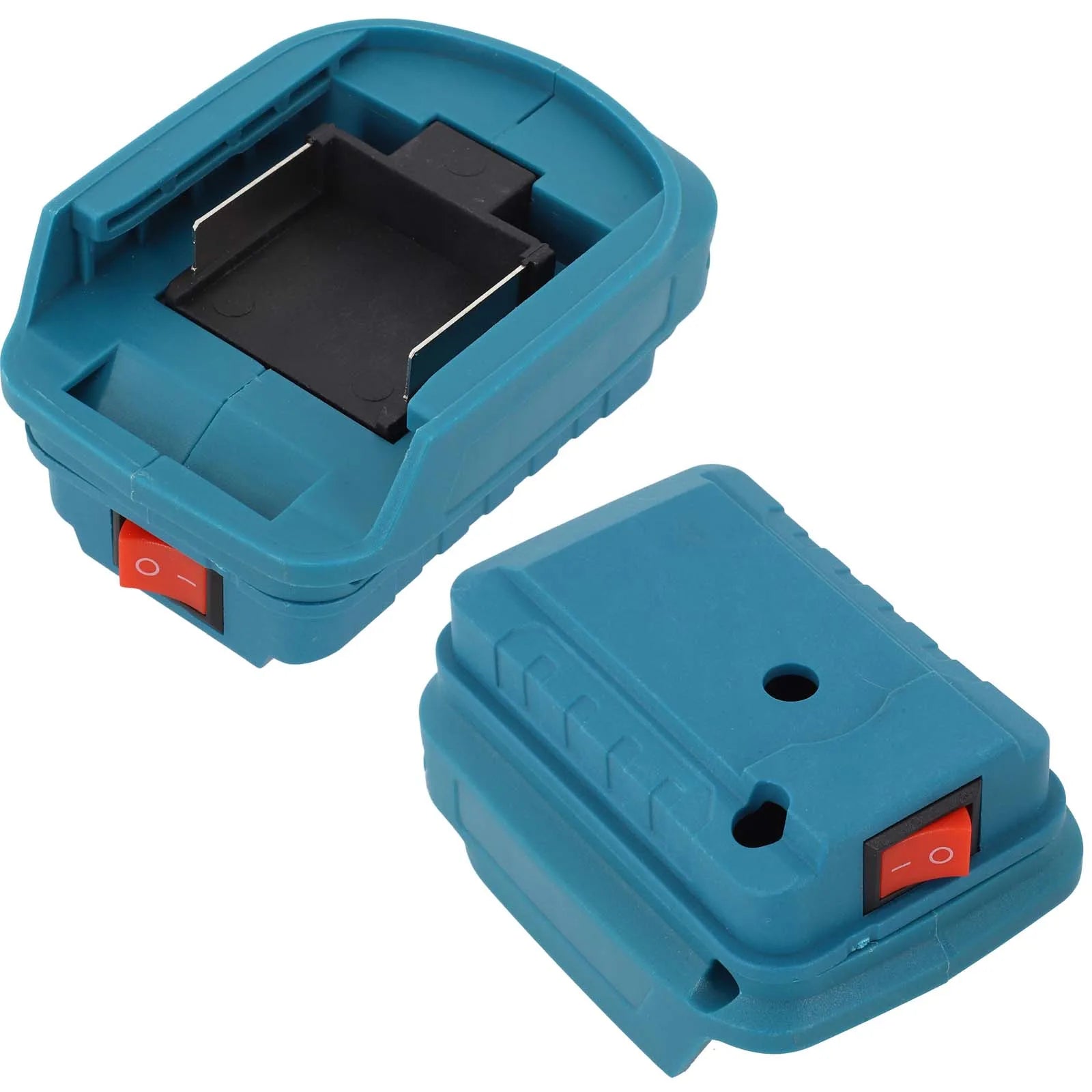 Battery Adapter Connector With Switch Terminal Block Replacement For BL1830 BL1860 BL1815 Li-ion Battery Power Mount Connector Qme