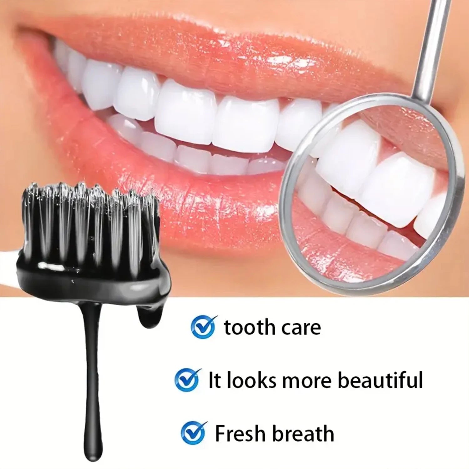 10% Nano Whitening Toothpaste, Hydroxyapatite Cleans Teeth, Deep Cleans Teeth, Freshens Breath, Toothpaste for Home Use and as a Gift for Family and Friends Qme