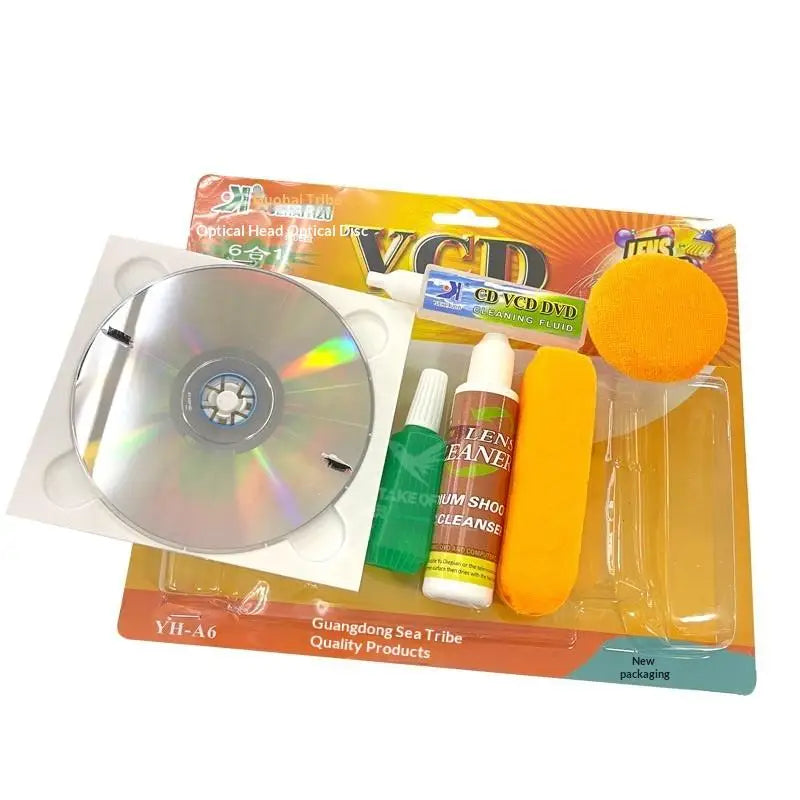 CD DVD VCD Player Lens Cleaner Cleaning Disc Audio Video Device Qme