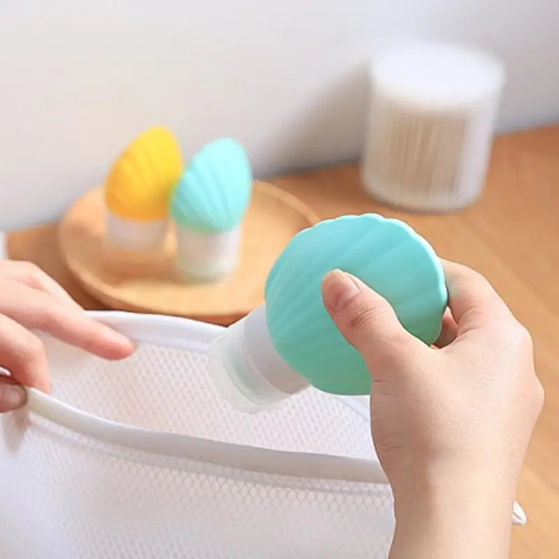 Silicone Travel Bottles Portable Leakproof Convenient Refillable Qme