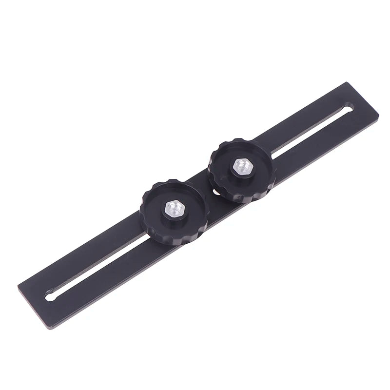 Dual Camera Mount Tripod Bracket Flash Brackets Extension Bar 1 4 Qme