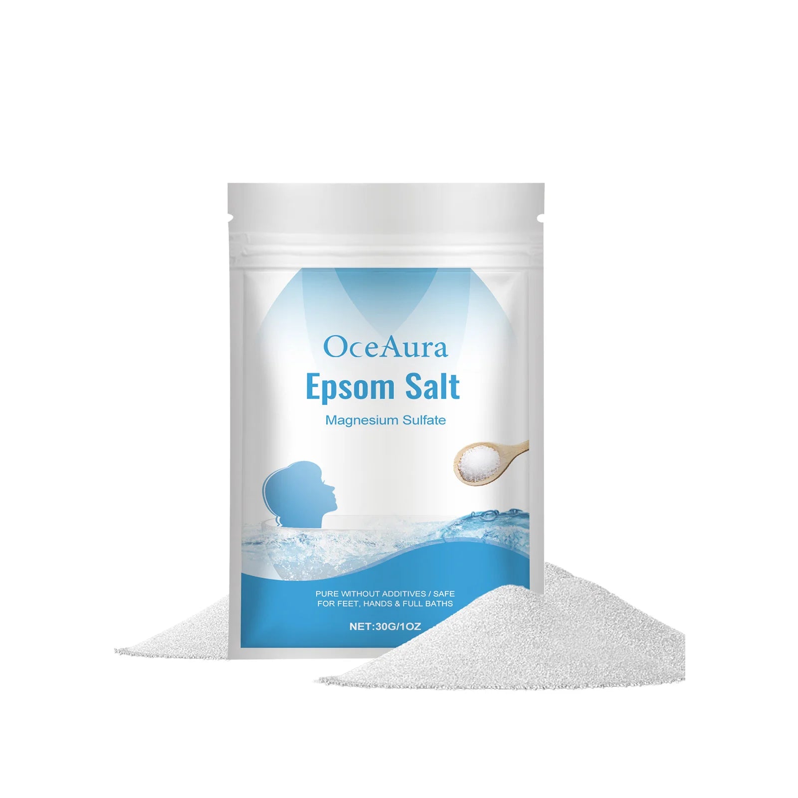 Bath Salts Relaxation Muscle Exfoliation Brighten Skin Foot Hand Bath of Body Relaxing Relief Fatigue Moisturizing Shower Salts Qme 30g Bagged 30g
