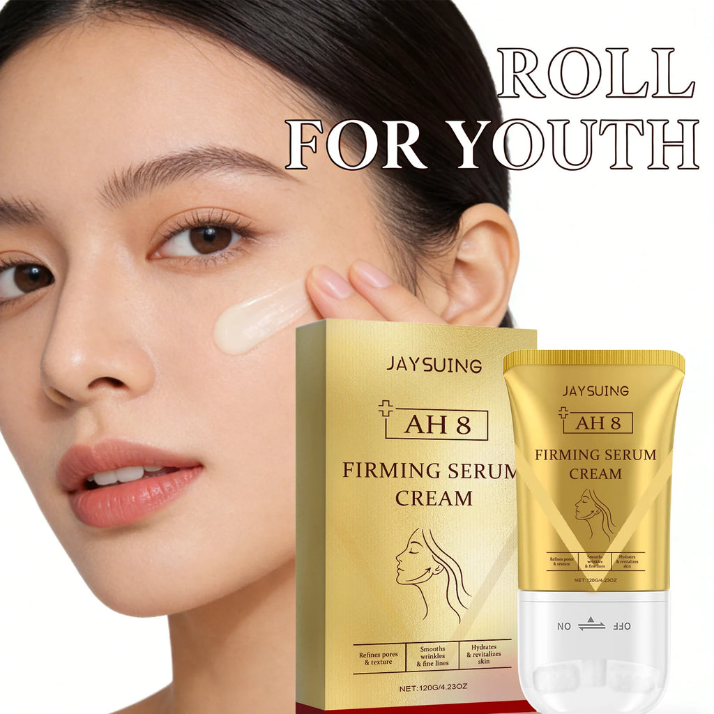 Neck Firming Roller Cream Fades Fine Lines Lift Remove Face Puffiness Qme