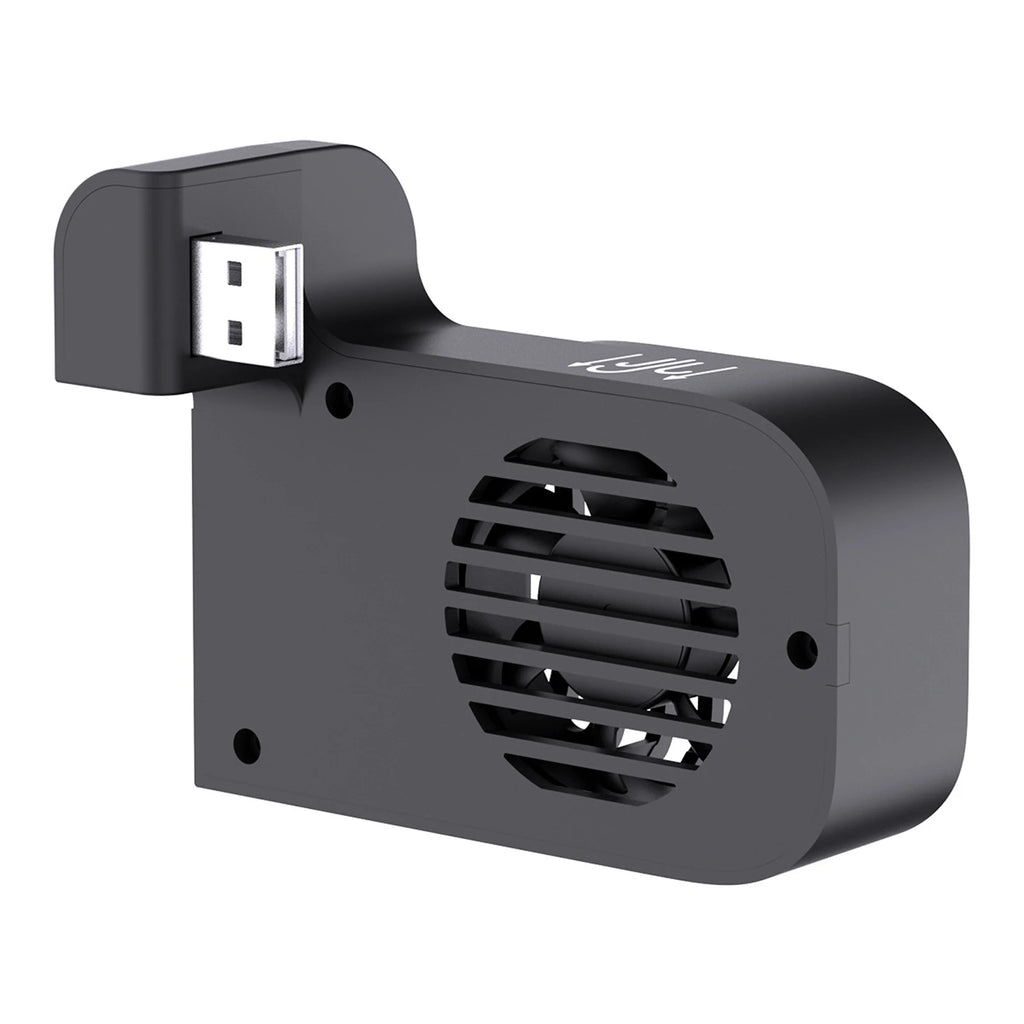 Cooling Fan with 2-Speed Adjustment Host Heat Sink Cool Down Accessories for Switch 2 Qme Black