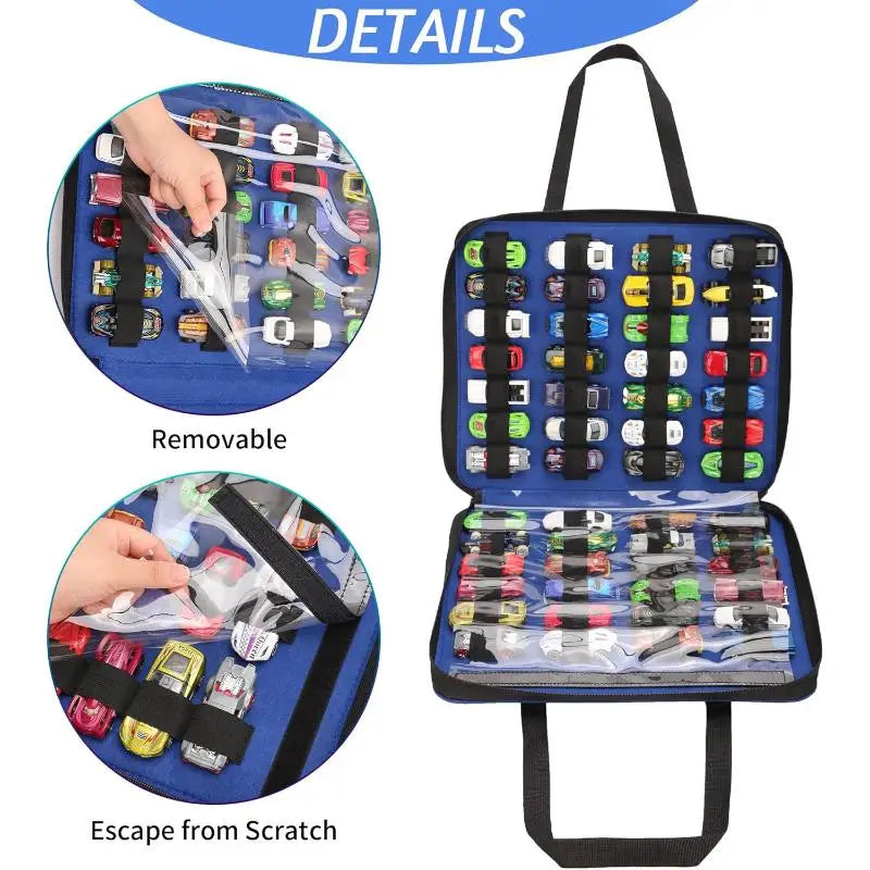 Portable Toy Car Storage Bag, Children's Toy Car Storage Bag, Portable Carrying Container Holder Qme