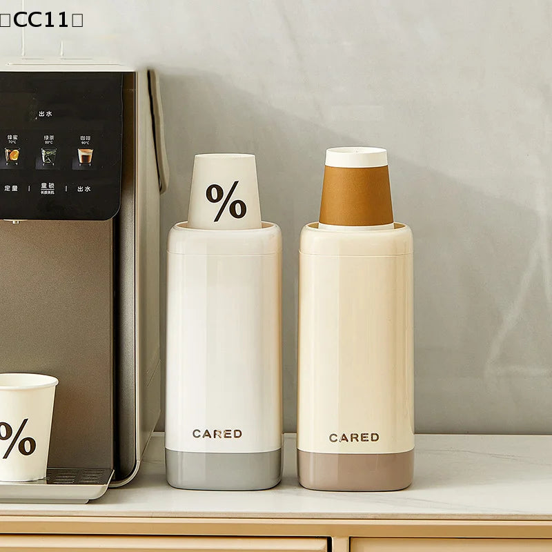 Household Cup Holder Disposable Paper Storage Rack Living Room Qme