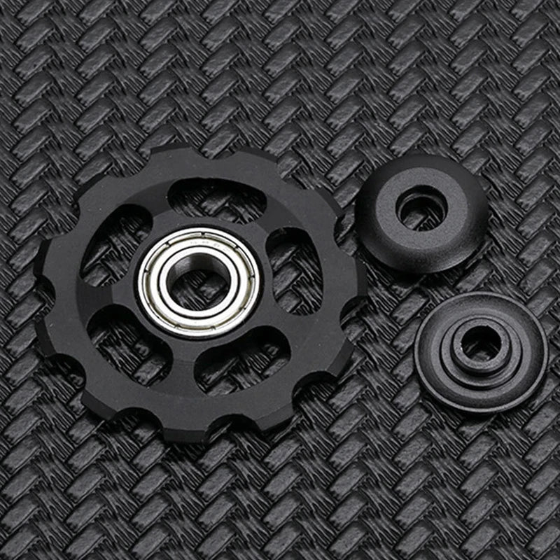 11T Bicycle Rear Derailleur Wheel Ceramic Bearing Pulley AL7075 Road Qme