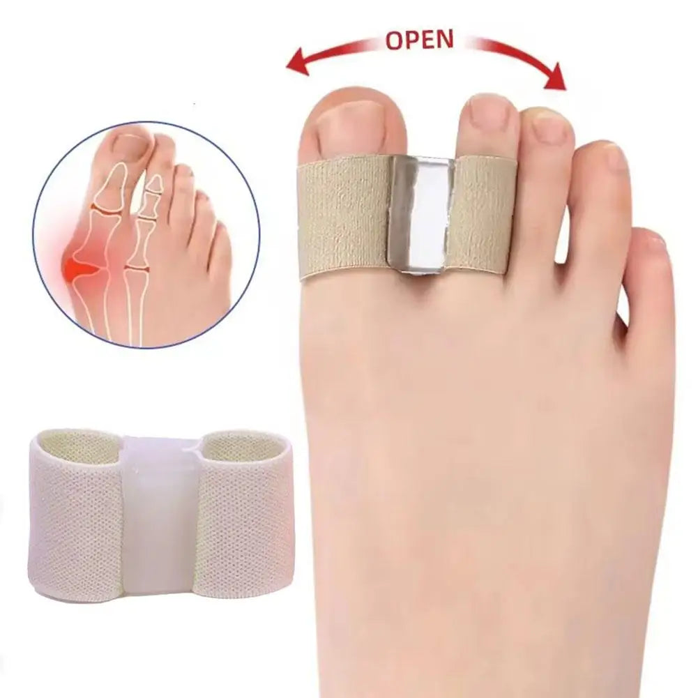 1PCS Silicone Toe Spreader Finger Separator Valgus Corrector Thumb Correction Straightener Foot Care Orthopedic Qme