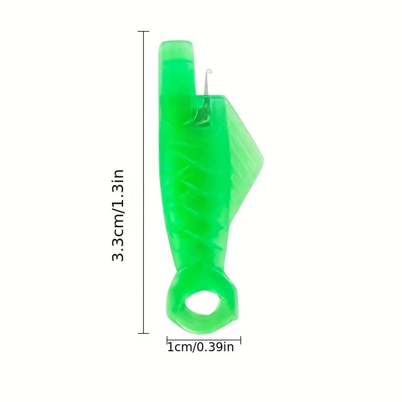 10Pcs Convenient Sewing Machine Needle Threader - Durable Quick Hand Sewing Tool for Embroidery and Crafts, Mixed Colors Qme