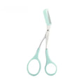 1/3PCS Eyebrow Trimmer Makeup Tools Stainless Steel Eyebrow Scissors with Comb Hair Removal Eyebrows Shaping Makeup Tools Qme 1PC Green