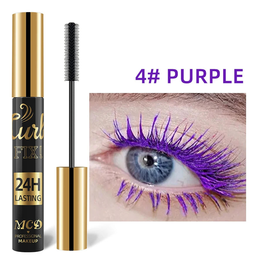5D Waterproof Mascara Vibrant 9 Color-lasting Curl Ink Formula Qme 4