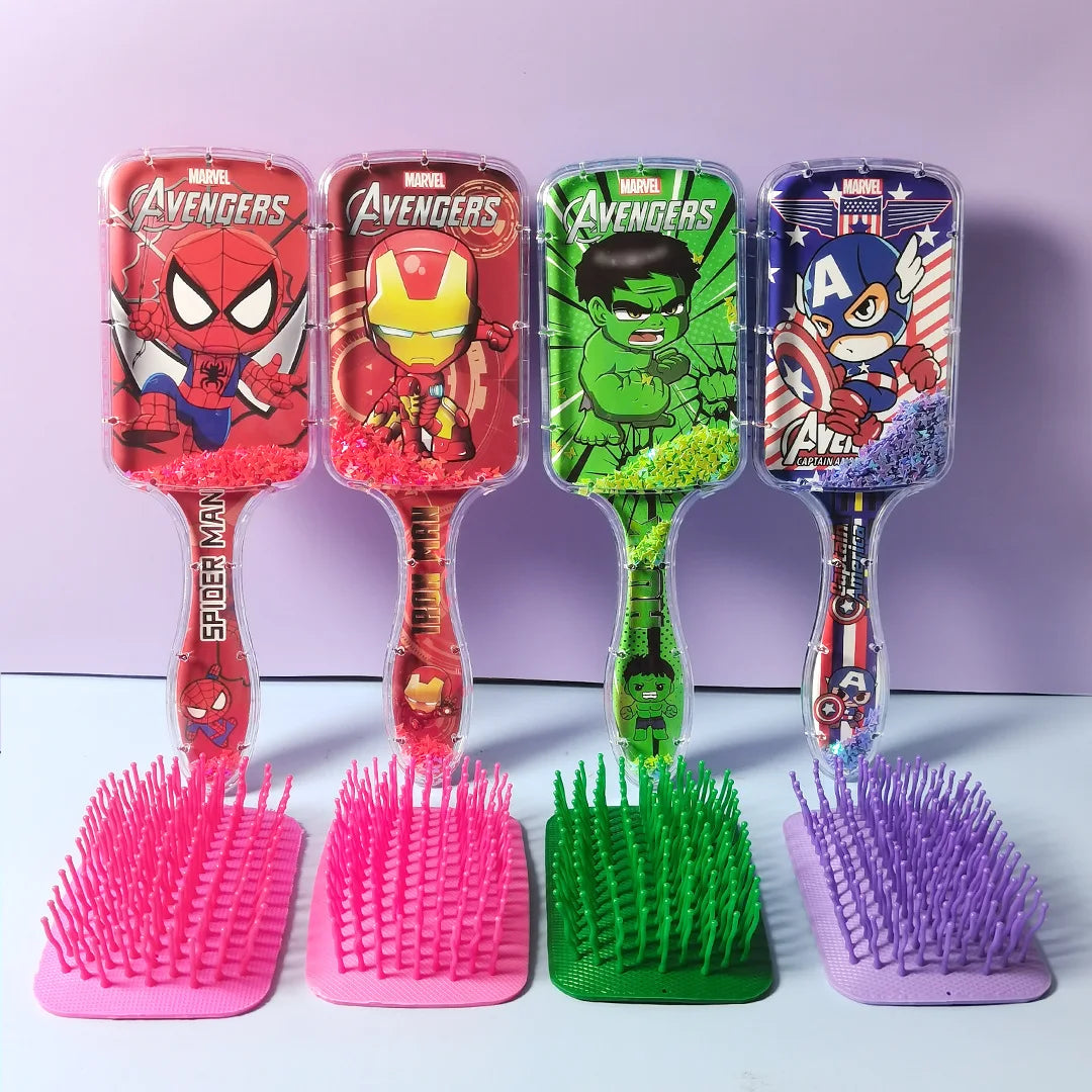 Hello Kitty Kuromi Comb Student-Style Square Long-Handled Cushioned Anti-Tangle Massage Comb Qme 004Random Style