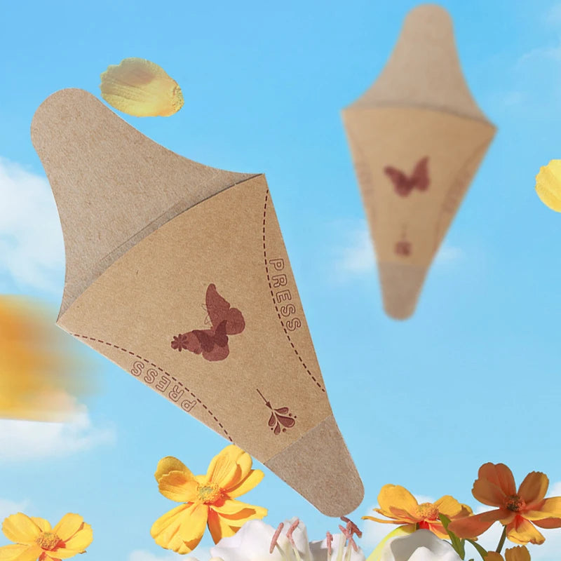 Disposable Paper Urinal Toilet Women Urination Device Funnel Outside Qme
