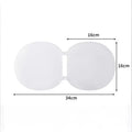 Table Tennis Rubber Guard Film Double-sided Sticky Reusable Anti-dust Qme 1pc