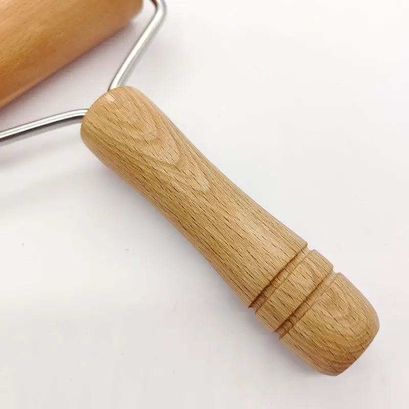 Kitchen Utensils Pastry Rolling Pin Pie Roller Pizza Baker Wooden Qme