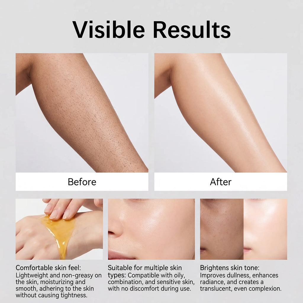 Silky Smooth Cyperus Rotundus Oil Post Hair Removal Care Oil Moisturizing Smoothing Soothe Delicate Skin Inhibitor Hair Body Oil Qme