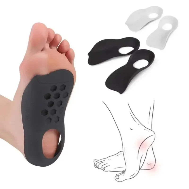 1 Pair Unisex Arch Support Shoe Inserts Orthotic Insoles Flat Feet Qme