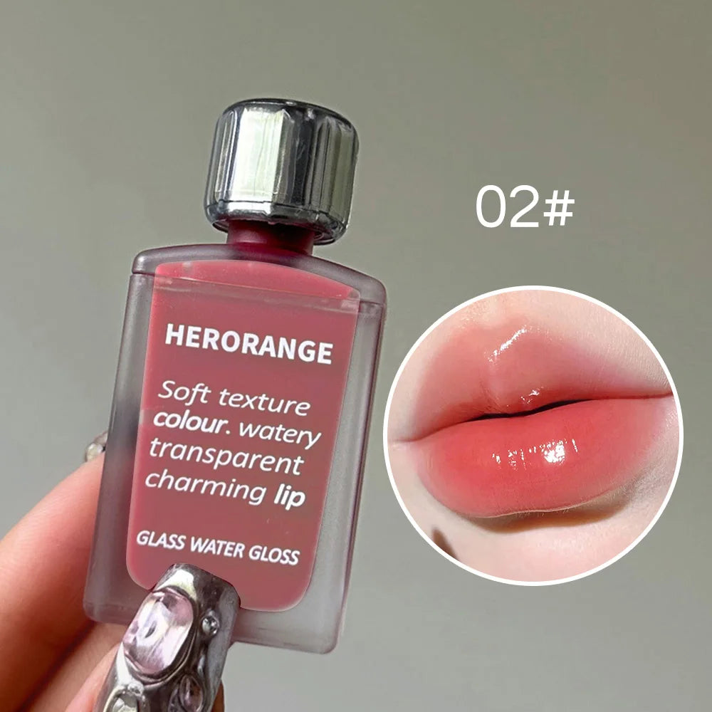 Moisturizing Plump Lips Mirror Effect Lip Non Greasy Texture Liquid Qme HR567-02