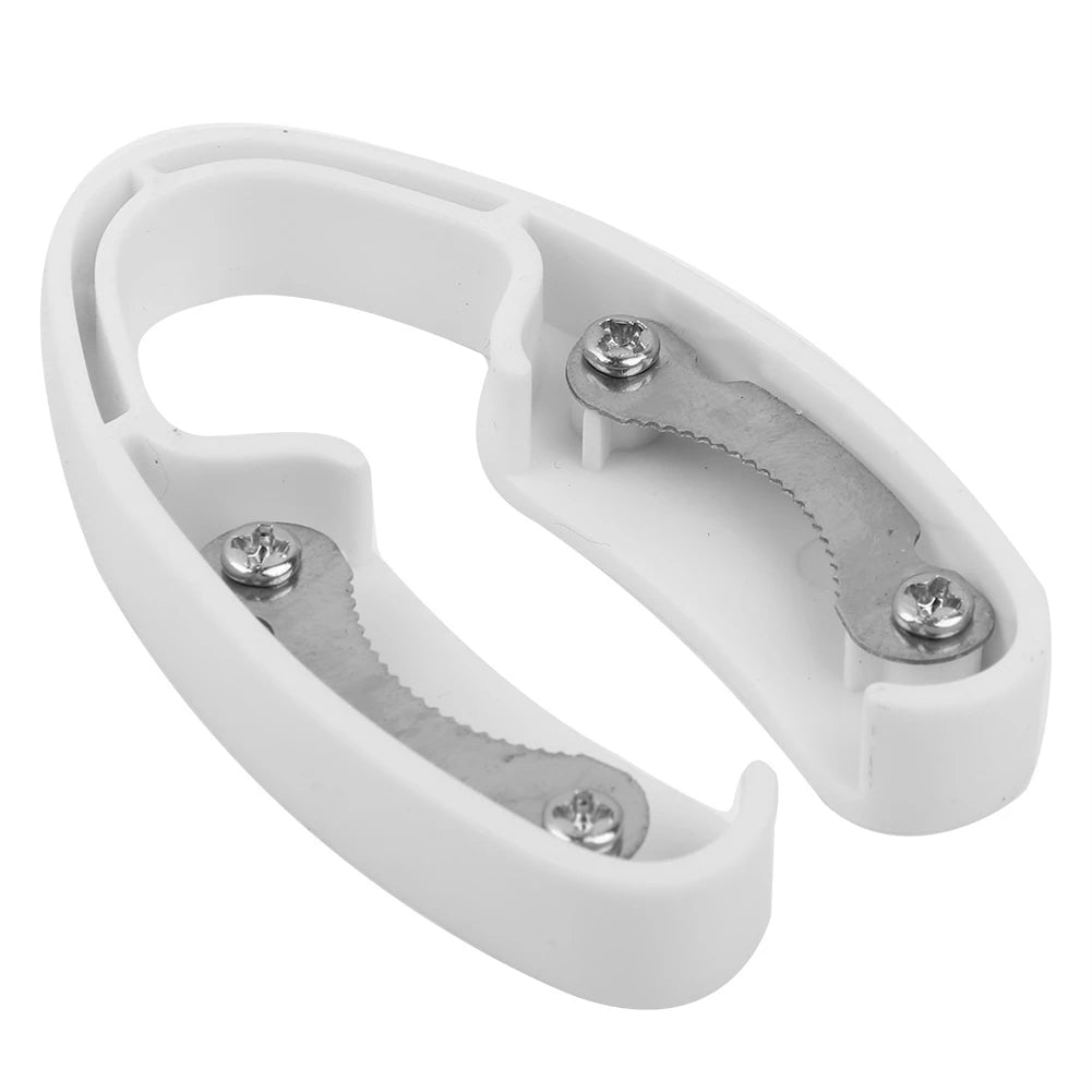 Wine Bottle Foil Cutter Easy Foil Paper Remover Stainless Steel Blade Opener Tool for Wine Bottle Tin Wrapper Kitchen Bar Qme WHITE