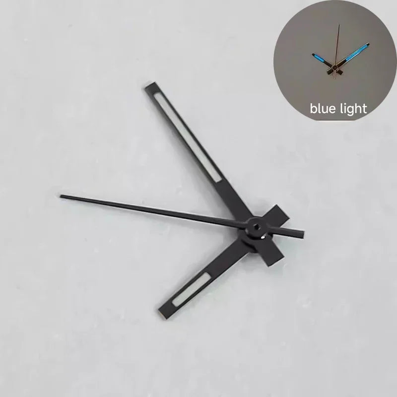 Modified Watch Hands Green Luminous Logbook Needle Silver Gold Rose Watch Accessories for NH35/NH36/4R/7S Movement Qme UB