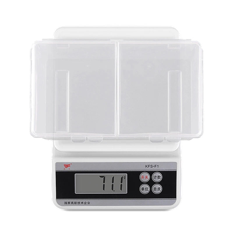 Holder Container Case Independent Double-compartment Cotton Pads Swab Qme