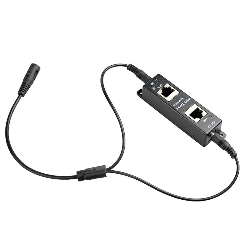 1PCS 1-Port Gigabit POE Midspan Injector A.B Mode with 90W POE Module for Ethernet Power Supply Qme GPOE