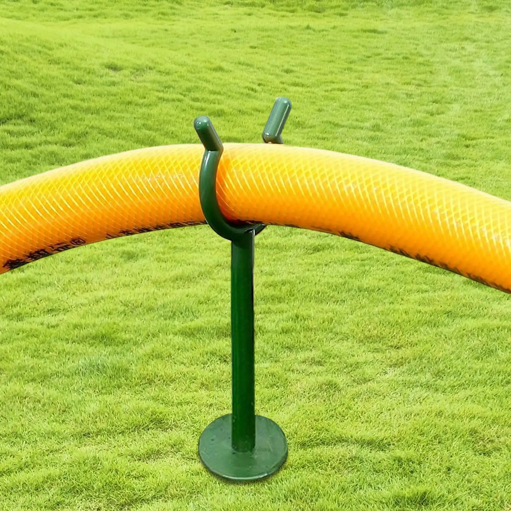 Hose Guides for Garden 10Pcs Plant Protection Stakes Heavy Duty Hose Holder for RV Parking Edge Barrier Wire Conduit Protector Qme