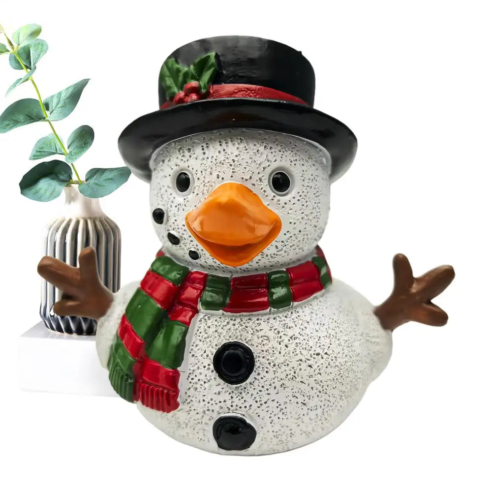 Duck Garden Statue Resin Christmas Art Decoration Animal Collectible Qme D China Mainland