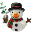 Duck Garden Statue Resin Christmas Art Decoration Animal Collectible Qme D China Mainland