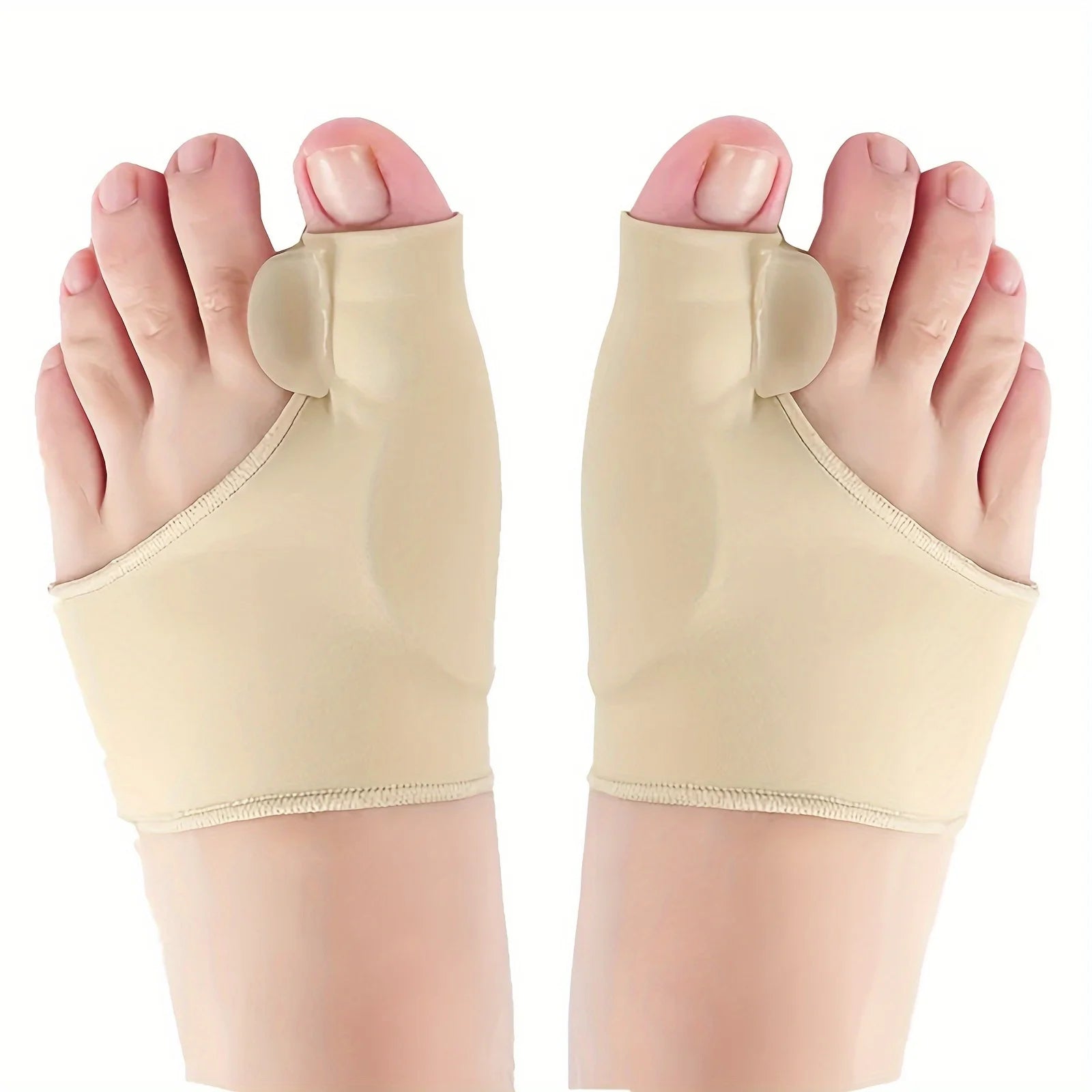 Silicone Gel Bunions Correction Sleeve Soft Foot Care Tool, Used To Relieve False Appearance, Comfortabletoe Separator Forpeople Qme