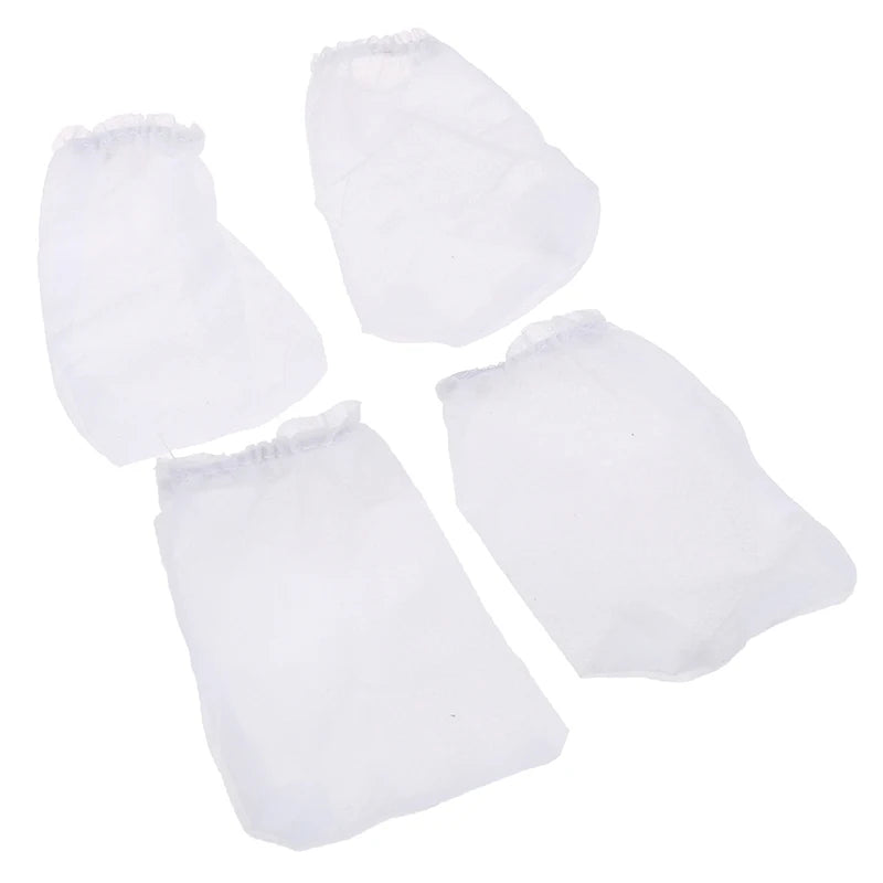 Cotton Elasticated Bag Cleaning Tools Aquarium Filter Fish Tank Mesh Qme