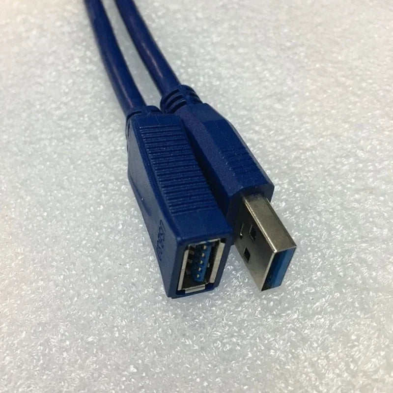 USB 3.0 A Male Plug To Female Socket 1.5M Super Fast Extension Cable Cord High-speed AM/AF Qme