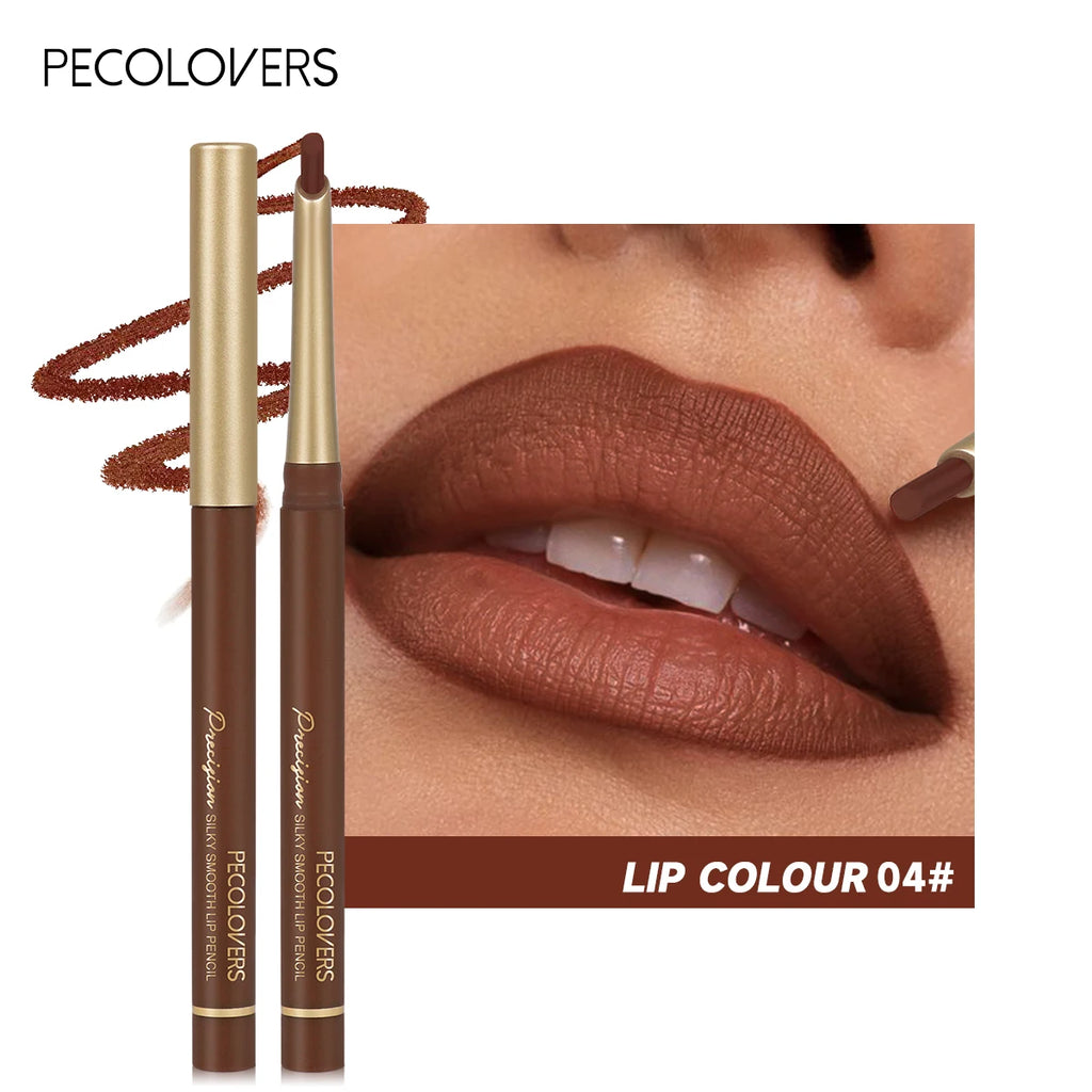 Matte Lip Liner Pencil Smooth Precision Endurance Long-lasting Wear Qme 04