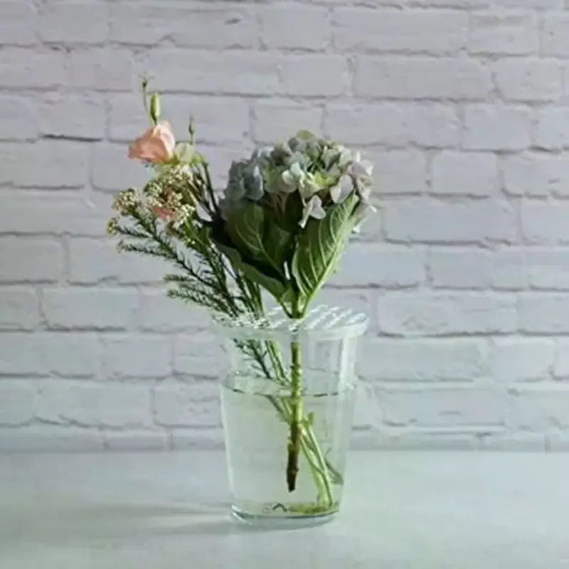 DIY Arrangement Holder Vase Grid Insert Reuseable Flower Arrangements Supplies Flower Arrangement Holder Plant Straw Fixation Qme