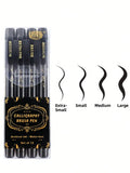 Black Calligraphy Art Marker Brush Pens, Brush Tips, Art Marker Craft Supplies Art Writing Office School Student Supplies Qme 4 Pcs Set