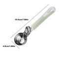 304 Stainless Steel Ice Cream Scoop Digger Non-Stick Watermelon Fruit Ball Yogurt Spoon Multifunctional Tool For Kitchen Bar. Qme 1pc