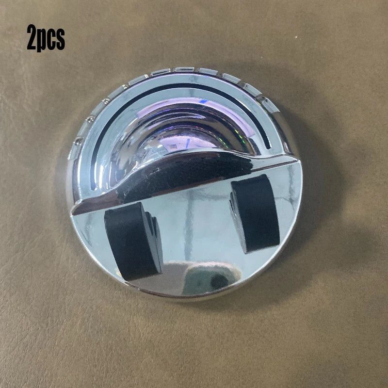 2 in 1 Car Phone Holder with Temporary Parking Number Plate,360° Rotatable Cell Phone Stand,Anti-Slip Luminous Car Phone Mount Qme Silvery 2pcs