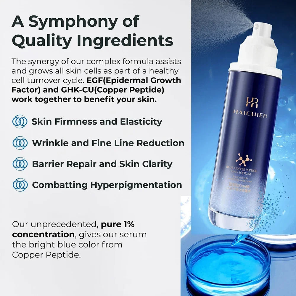 Blue Copper Peptide DNA Sodium Small Molecule Revitalizing Energy Qme