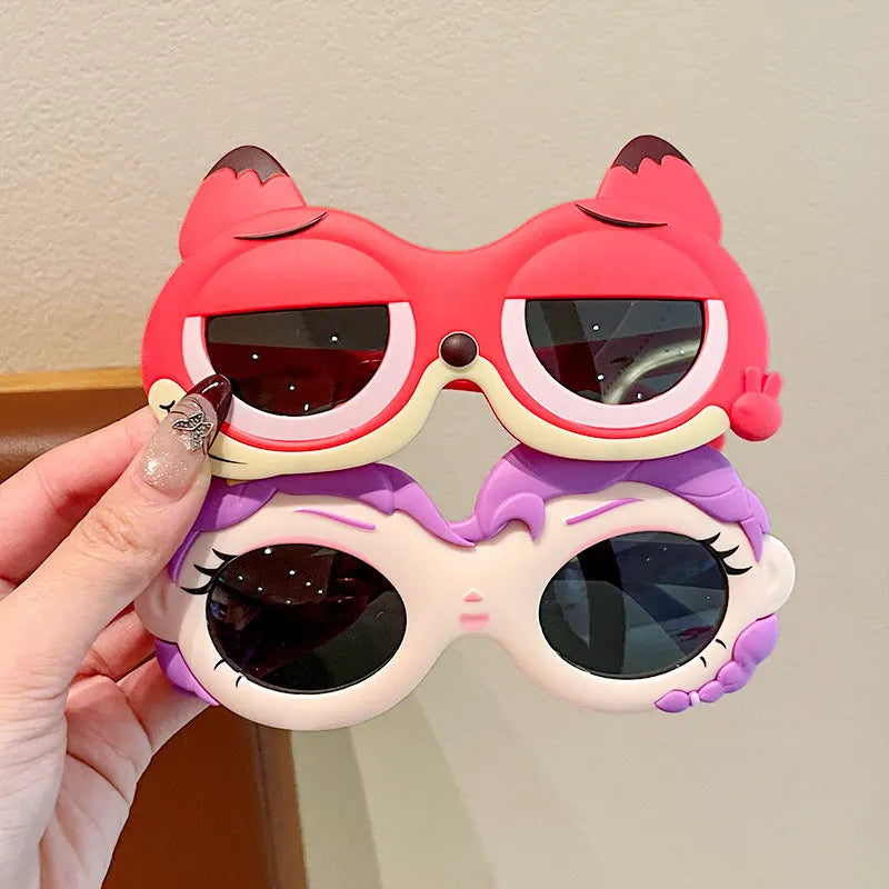 Hello Kitty Kuromi Cartoon Sunglasses Student Sun Protection Polarized