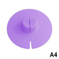 Reusable Mugs Lids Easy Use Dishwasher Safe Silicone Tea Bag Partner Qme A4
