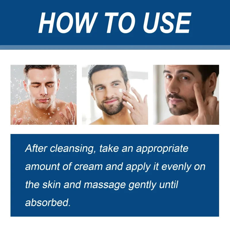 Retinol Faded Wrinkle Cream For Men Collagen Lifting Firming Reduce Face Neck Wrinkle Efficient Moisturizing Skincare Qme