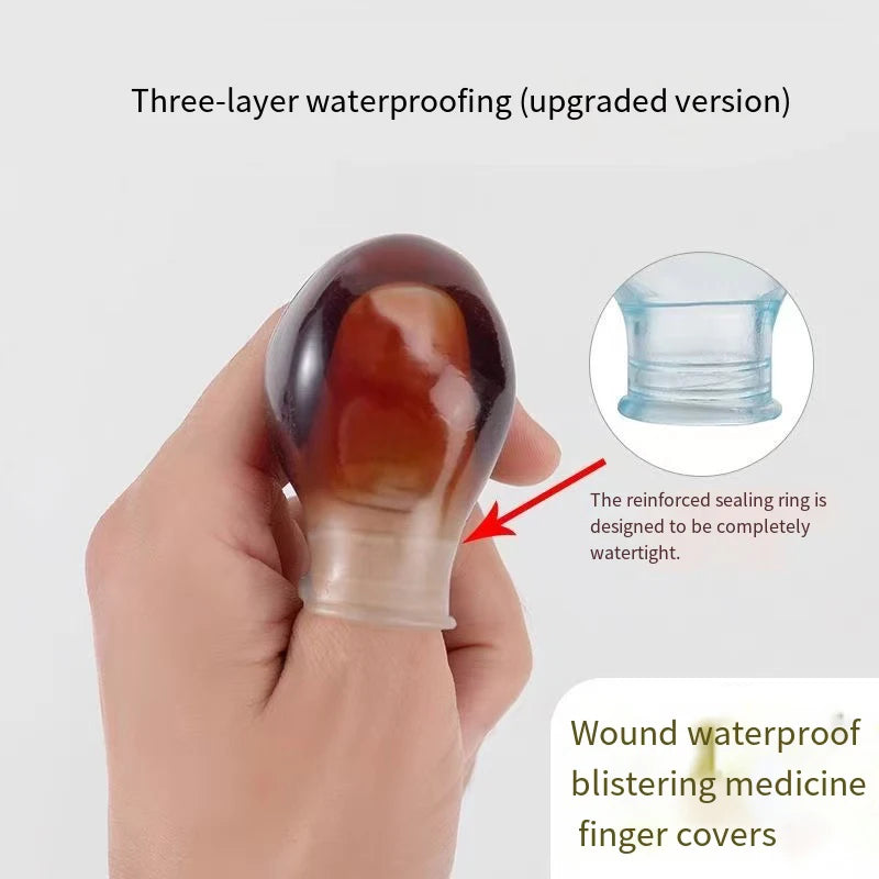 Soft Silicone Toe Sleeves Protectors Reduce Friction Prevents Nail Qme