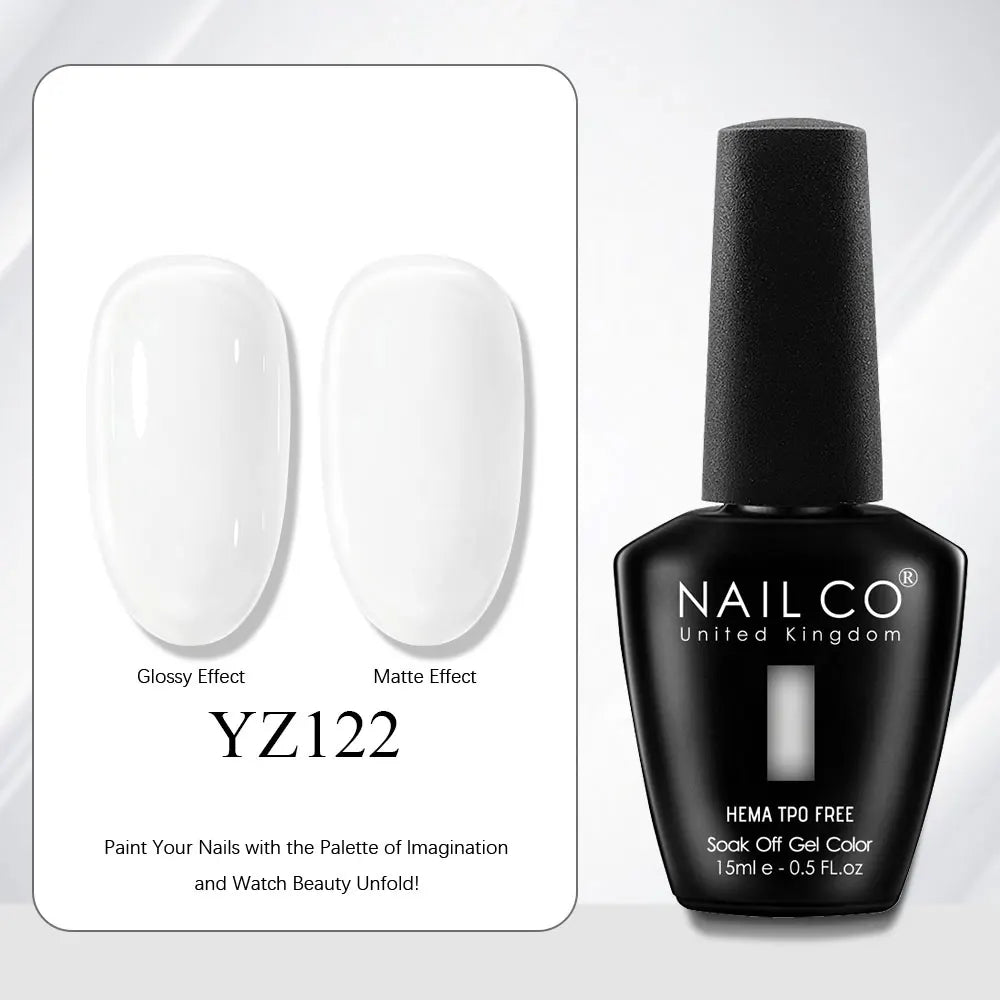 NAILCO Gel Nail Polish Nails Semi-permanent UV Varnish Glitter Glass